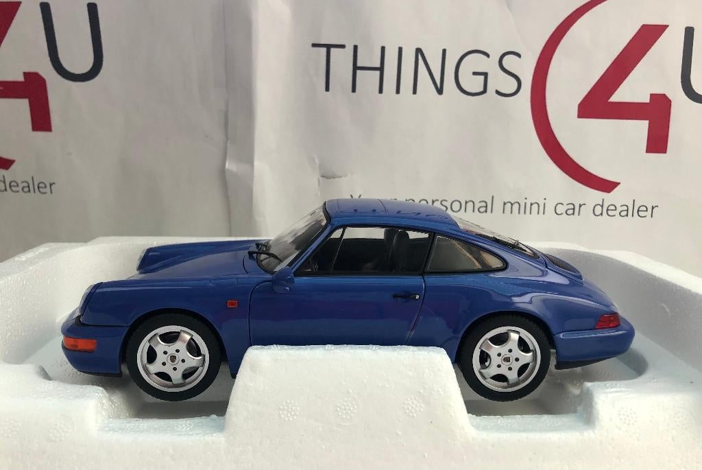 Norev 1:18 Porsche 911 (964) Carrera 4 Coupe 1990 Maritim, Ophalen of Verzenden, Nieuw, Auto, Norev