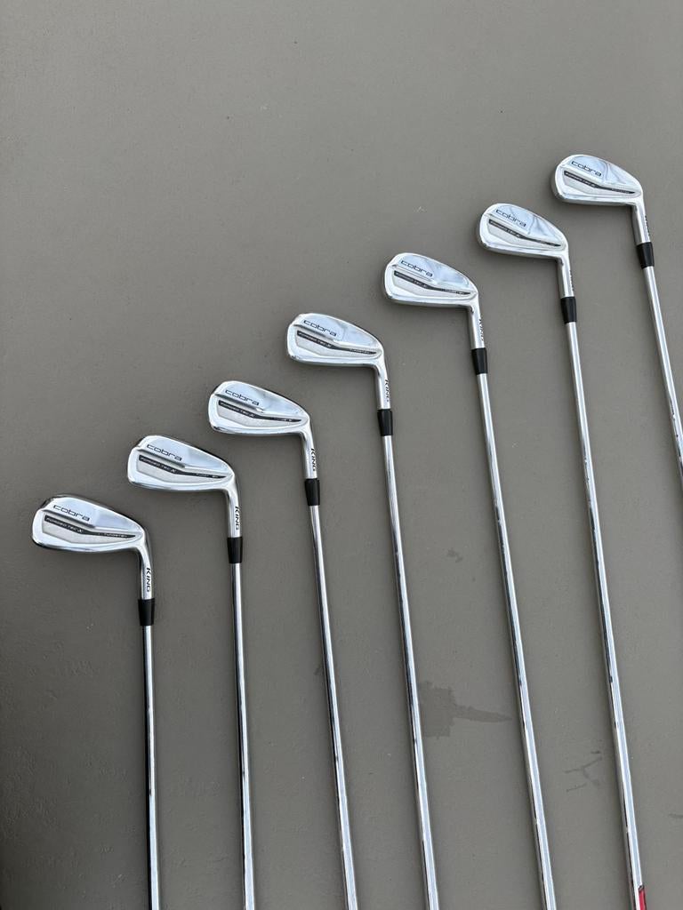 Cobra forged tec x golf ijzers, Sport en Fitness, Golf, Ophalen of Verzenden, Zo goed als nieuw, Set
