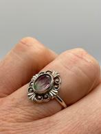 D170 Prachtige zilveren ring mustic topaas maat 17, Ophalen of Verzenden, Zilver, Ring, Met edelsteen
