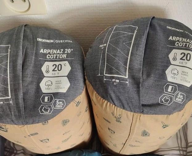 2 Nieuwe Quechua Slaapzakken, Ophalen of Verzenden, Nieuw