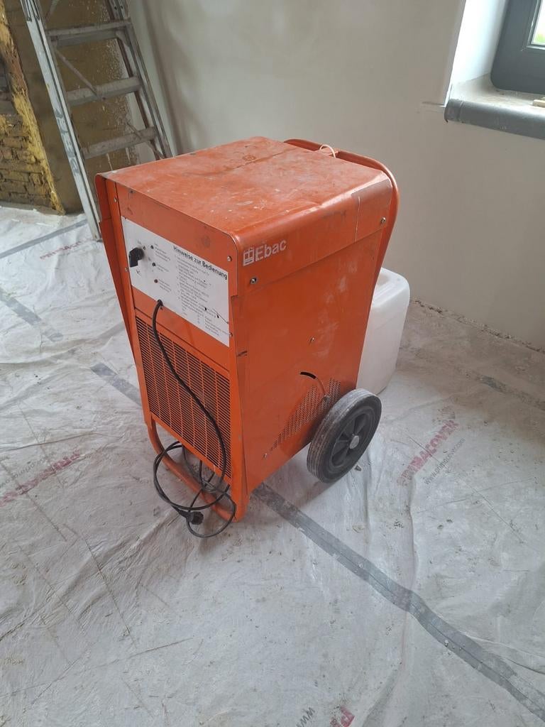 Ebac Bouwdroger - Gebruikt, inclusief jerrycan, Ophalen
