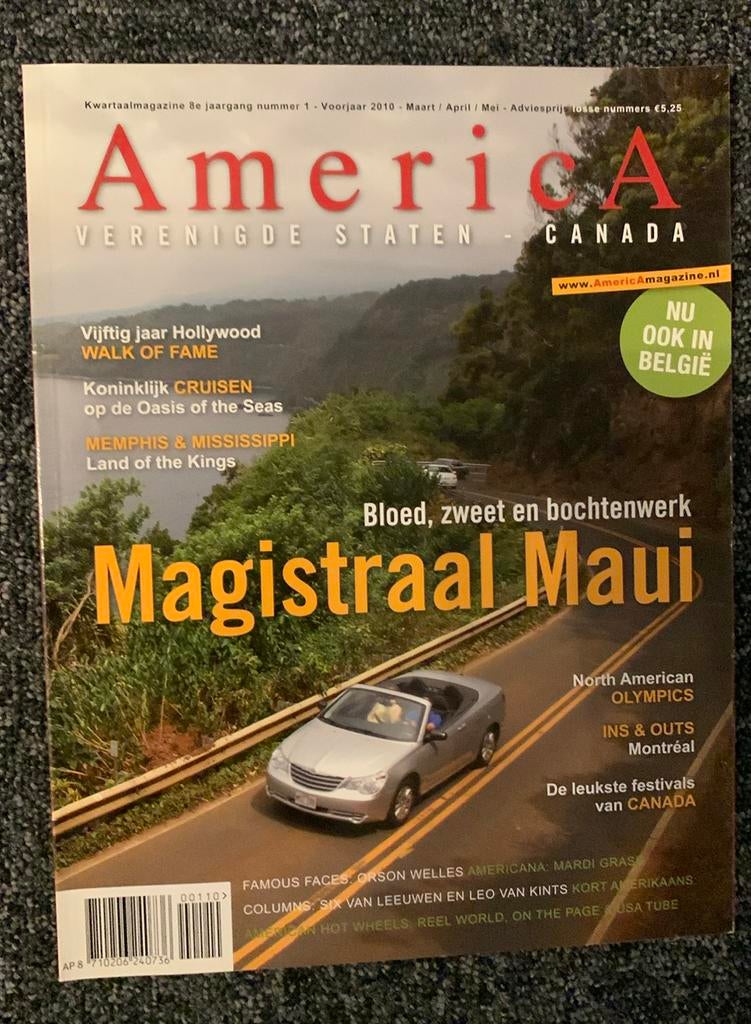 America magazine. Nr 1 van 2010, Ophalen of Verzenden, Zo goed als nieuw, Overige typen