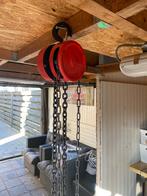 kettingtakel 1 ton 2.5 meter ketting 2 stuks, Ophalen, Gebruikt, Handmatig