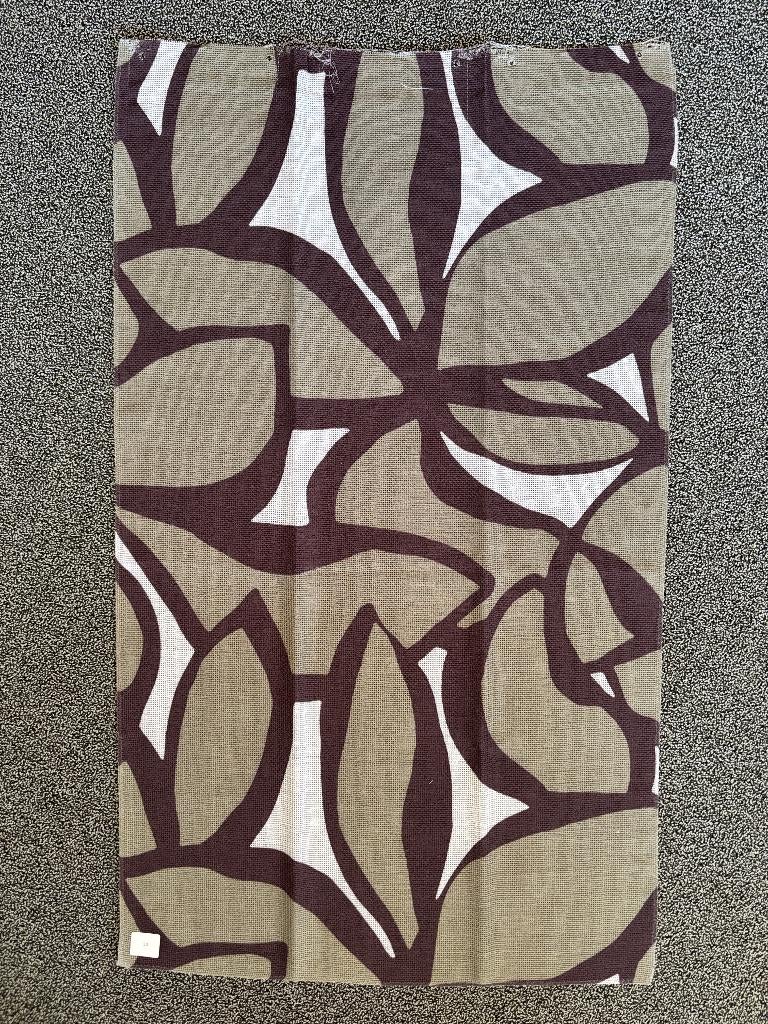 Lap stof Ploeg Contour 55x93 cm gordijnstof inbetween groen, Ophalen of Verzenden, Zo goed als nieuw, 30 tot 120 cm, Polyester