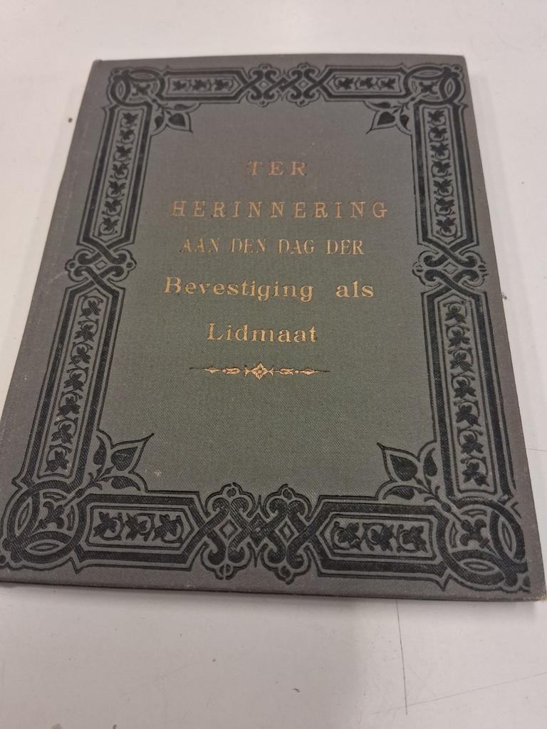 Ter Herinnering aan de Dag der Bevestiging als Lidmaat, Ophalen of Verzenden, Gelezen, Onbekend, Christendom | Protestants