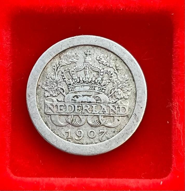 VERSCHILLENDE JAREN 5 cent Wilhelmina 'avond kwartje', Postzegels en Munten, Munten | Nederland, Ophalen, Koningin Wilhelmina