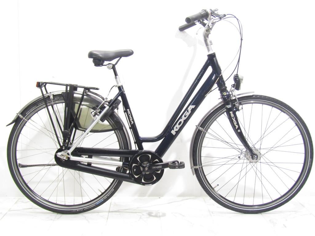 Koga E-comfort blauw dames 50cm 28inch, 50 tot 53 cm, Gebruikt, Overige merken, Versnellingen