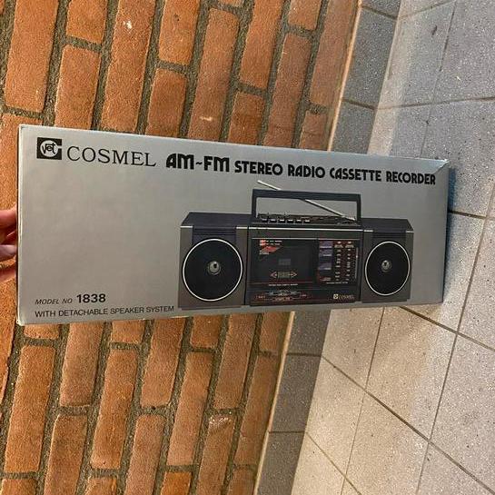 Cosmel AM-FM Stereo Radio Cassette Recorder, Audio, Tv en Foto, Ophalen of Verzenden, Nieuw, Radio