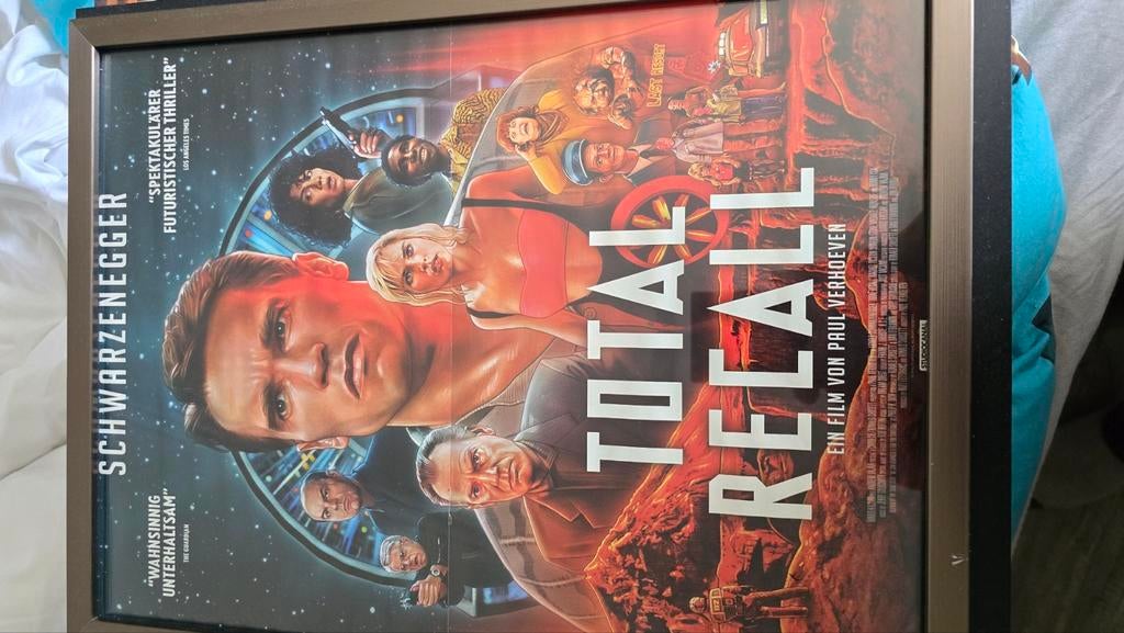 Film Posters: Total Recall & A Nightmare on Elm Street, Verzamelen, Posters, Gebruikt, Film en Tv, A1 t/m A3, Rechthoekig Staand