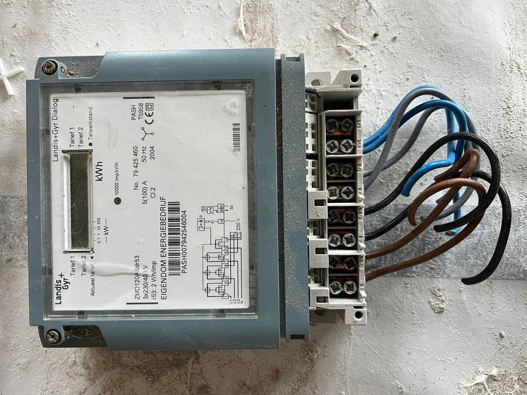 Elektriciteitsmeter, Ophalen, Gebruikt, Overige typen