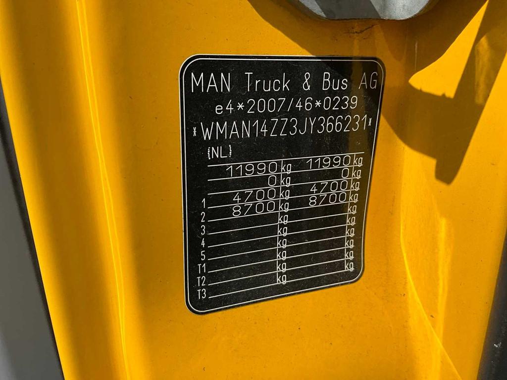 2017 Man TGL Vrachtwagen 29-BKF-2, Auto's, Euro 6, Origineel Nederlands, Bedrijf, 2 stoelen