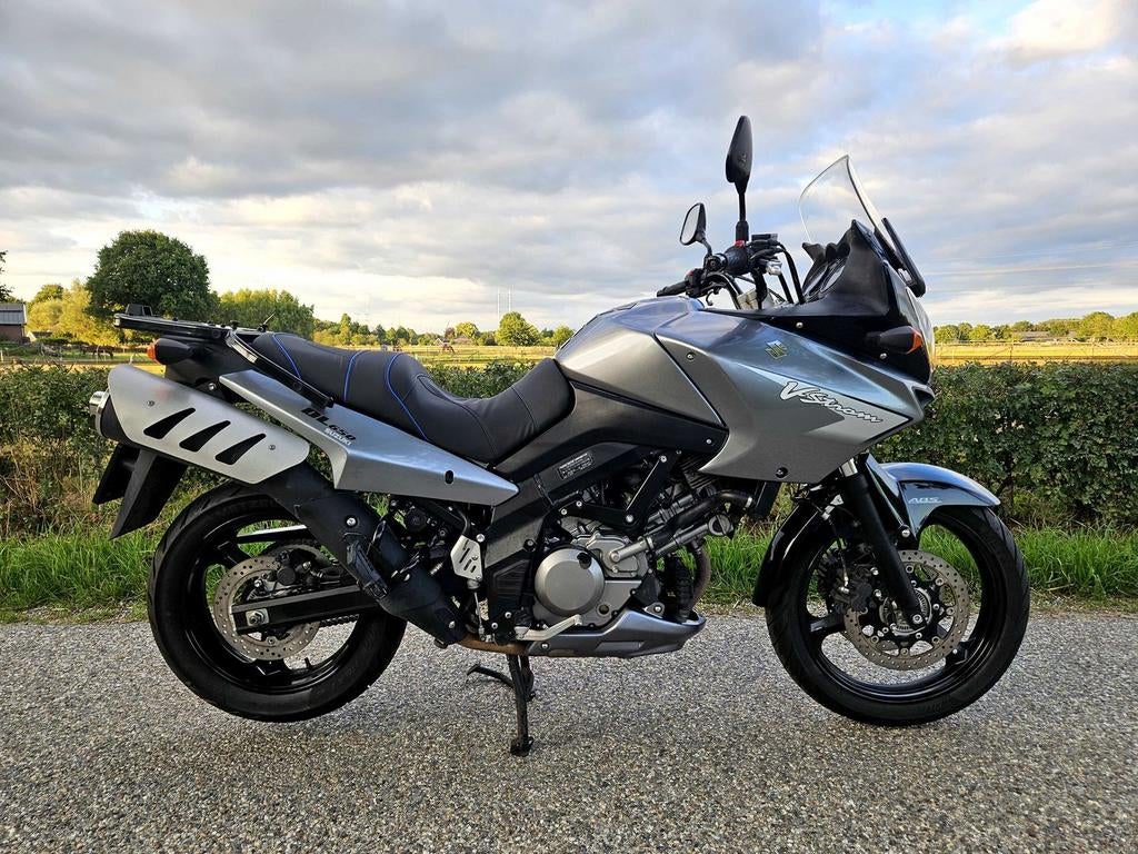 SUZUKI V-STROM DL 650 ABS TOPKOFFER 2008 TOPSTAAT GRIJS, Motorrijbewijs A, Bedrijf, Onbekend, Meer dan 35 kW