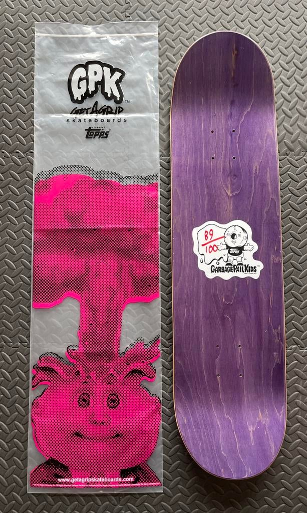 Garbage Pail Kids GUTS Deck LE 89/100 + Hanger, Ophalen of Verzenden, Zo goed als nieuw, Skateboard