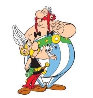 Asterix en Obelisk, ontbijtset, puzzels, Ophalen of Verzenden, Asterix en Obelix, Zo goed als nieuw, Overige typen