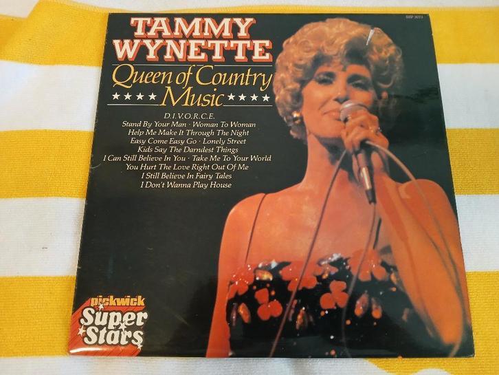 2 lp's van TAMMY WYNETTE, Cd's en Dvd's, Vinyl | Pop, Gebruikt, 1960 tot 1980, 12 inch, Ophalen of Verzenden