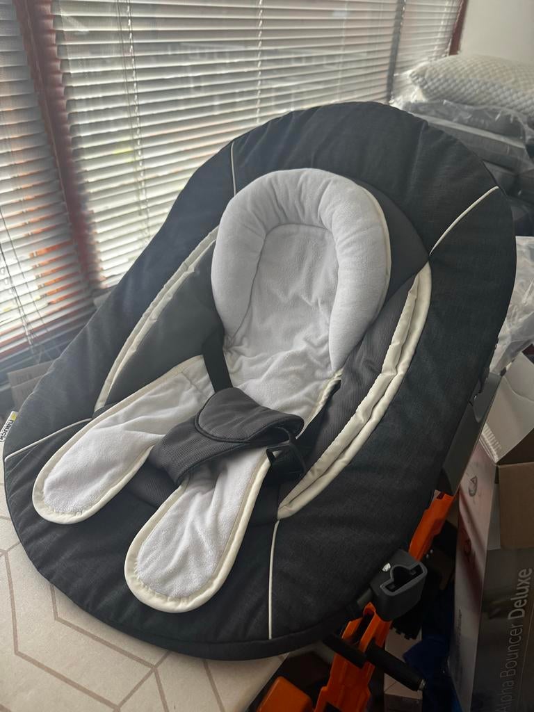 Hauck Alpha Bouncer Deluxe wipstoel, Overige merken, Wipstoel, Ophalen of Verzenden, Met gordel(s) of riempje(s)