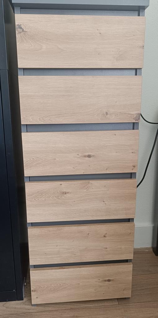 Ladekast met 6 lades, Minder dan 50 cm, Gebruikt, 5 laden of meer, 100 tot 150 cm