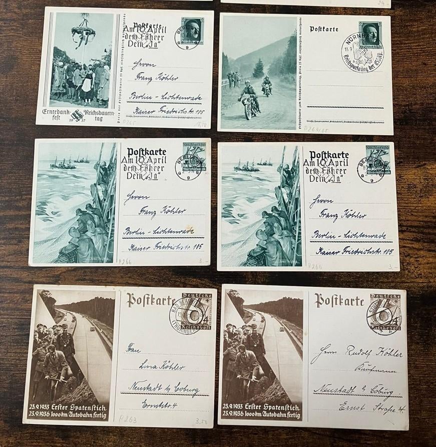 WHW postkaarten Duits, Verzamelen, Verzenden, Overige soorten, Duitsland, Foto of Poster