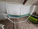 Comfortabele hangmat met standaard, Tuin en Terras, Hangmatten, Ophalen, Gebruikt, Met standaard, Eenpersoons