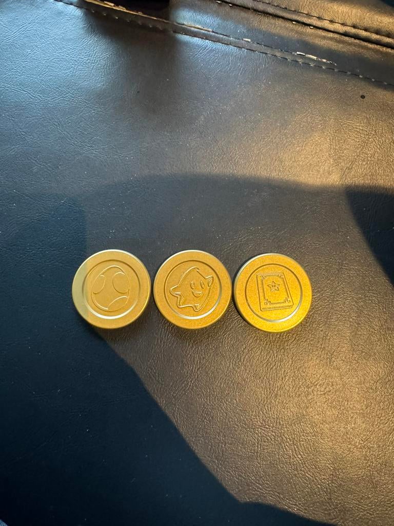 Mario mc donalds munt 3/4, Ophalen of Verzenden, Nieuw, Goud, Verzilverd