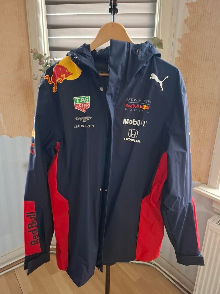 Red Bull Racing zomerjas met capuchon, maat XL, Puma, Blauw, Ophalen of Verzenden, Maat 56/58 (XL)