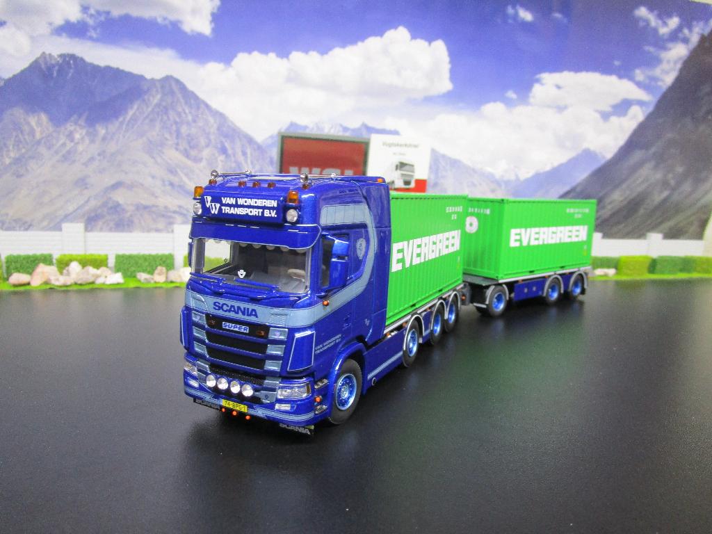 Wsi 01-4972 Scania S Highline CS20H, Van Wonderen Beesd BV, Hobby en Vrije tijd, Modelauto's | 1:50, Ophalen, Nieuw, Bus of Vrachtwagen