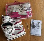 Verstelbare kinder schaatsen wit /roze crivit maat 28-32, Ophalen of Verzenden, Zo goed als nieuw, IJshockeyschaatsen, Overige merken