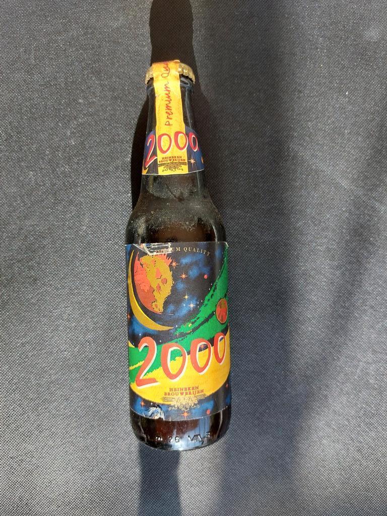 Heineken millennium editie bierflesje, Ophalen of Verzenden, Nieuw, Flesje(s), Heineken