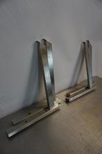 RVS steun voor wandschap wandsteun muurbeugels, Ophalen, Gebruikt