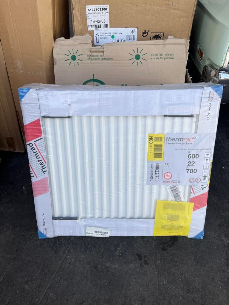 Thermrad Compact 4 Plus paneelradiator type 22 - 70 x 60 cm, 30 tot 80 cm, Radiator, Nieuw, Ophalen of Verzenden