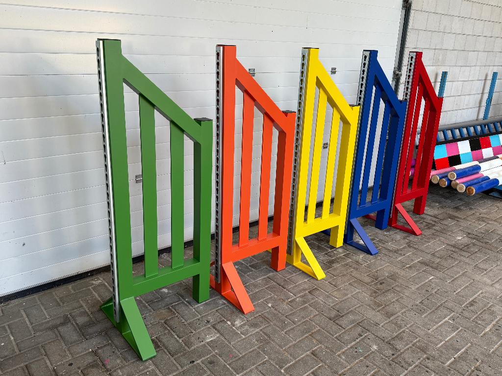 Hindernisbalk Springstaander Softpoles springsloot slepen, Ophalen, Nieuw, Springen