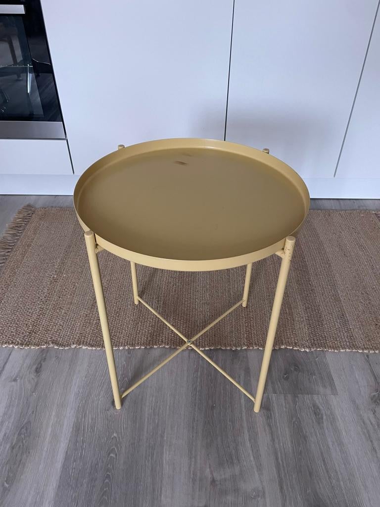 Ikea side table, Huis en Inrichting, Tafels | Sidetables, Ophalen, Zo goed als nieuw, 25 tot 50 cm, Rechthoekig