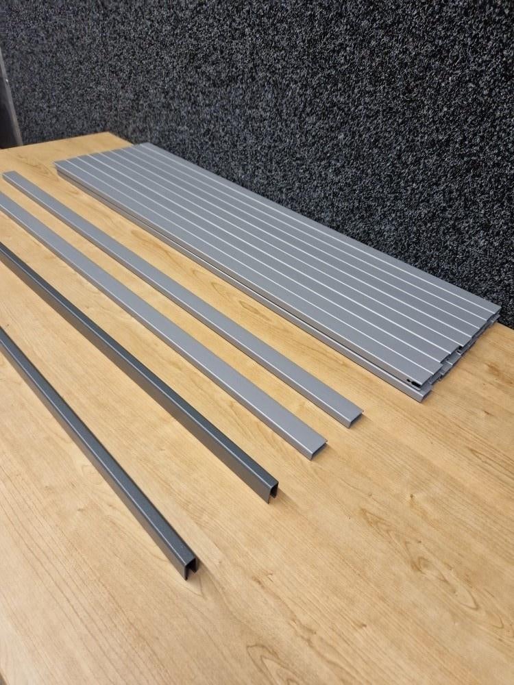 Partij 25 st. Kokerprofiel 30x10mm 1 meter wanddikte 1.5mm, Ophalen, Nieuw, IJzer