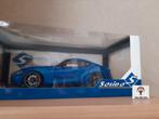 Toyota Supra GR 2021 blauw-metallic van Solido 1:18, Solido, Auto, Solido, Nieuw