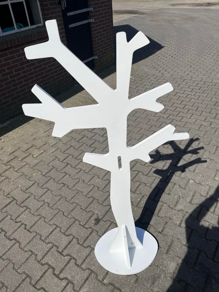 Witte kledingboom, Ophalen, Gebruikt, Staande kapstok, 150 tot 200 cm