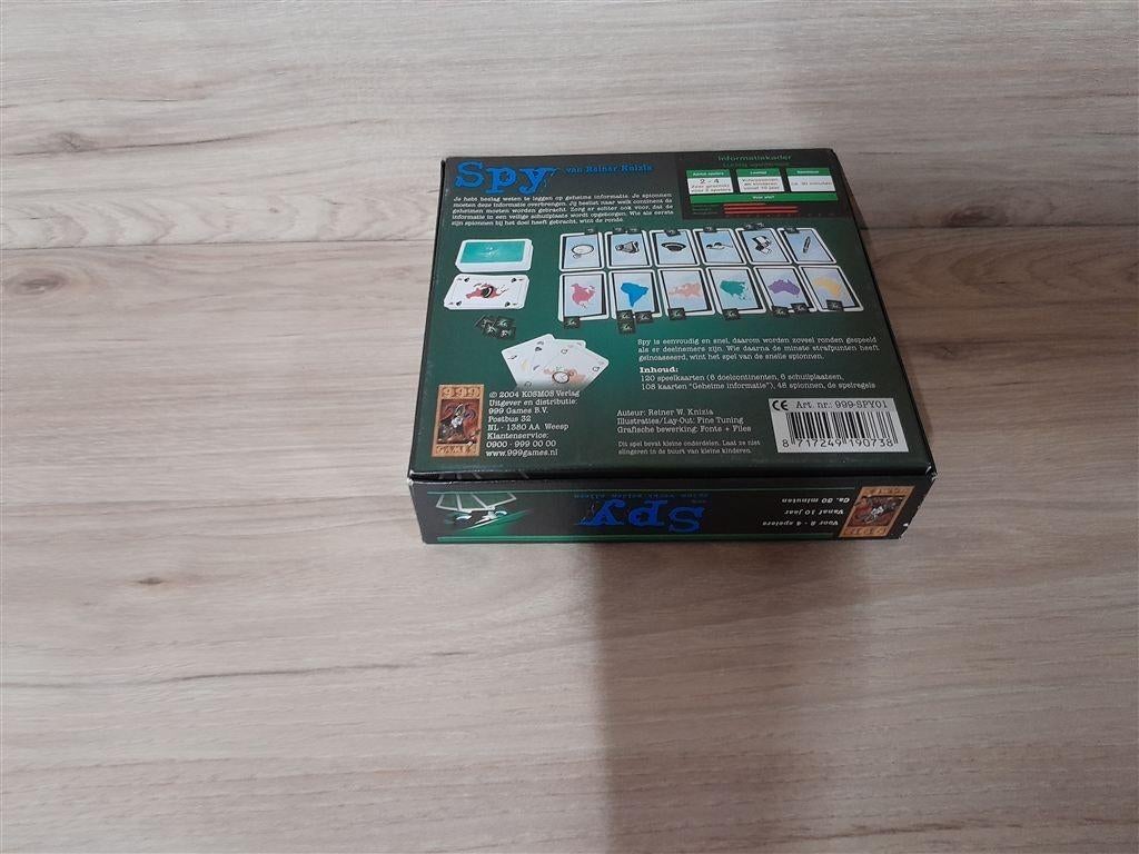 Spy een spion werkt zelden alleen - 999 games - s3171, Ophalen of Verzenden, Zo goed als nieuw