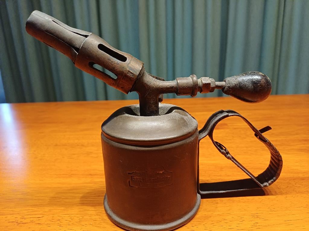 antieke petroleum brander, Ophalen of Verzenden