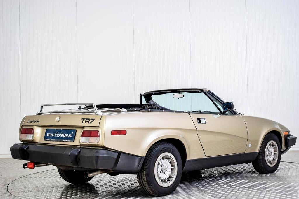 Triumph TR8 Convertible (bj 1980), Auto's, Triumph, Gebruikt, Cabriolet, Beige, Bedrijf