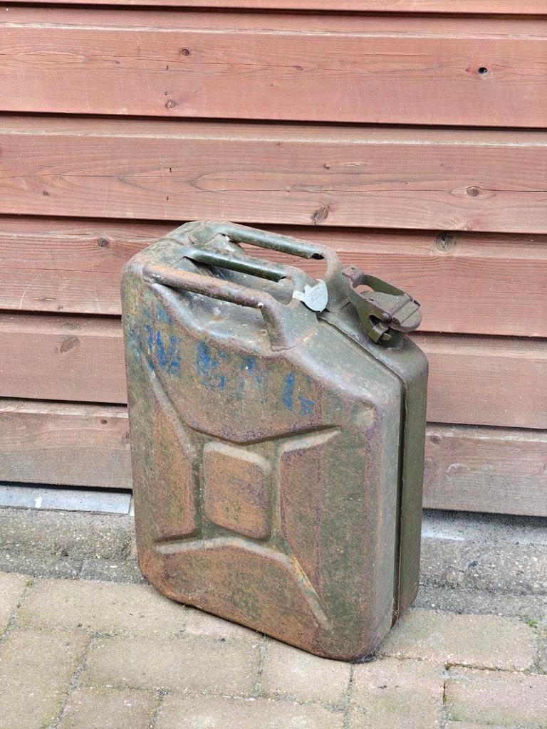 Stalen jerrycan, 47x34x16cm, Ophalen of Verzenden
