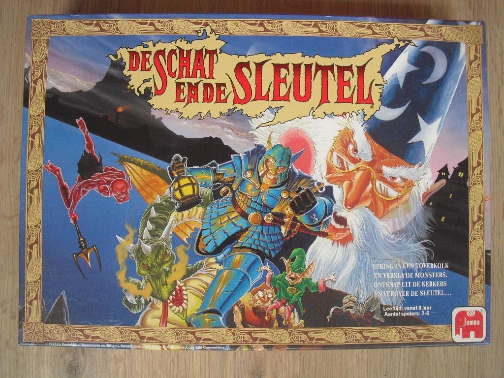 De schat en de sleutel compleet & zeer netjes mystery, Vijf spelers of meer, Ophalen of Verzenden, Zo goed als nieuw, Jumbo