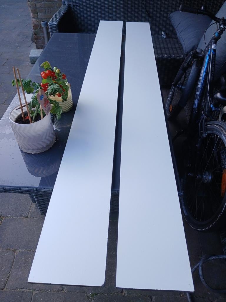 Trespa strook, wit, Doe-het-zelf en Verbouw, Platen en Panelen, Ophalen of Verzenden