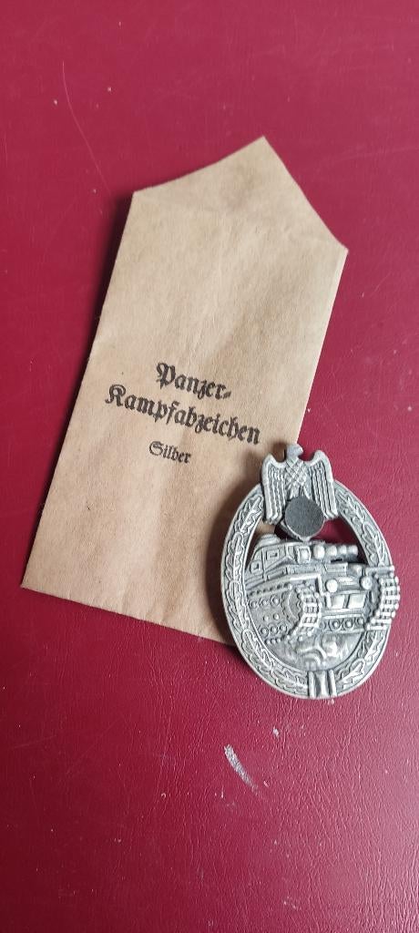 Duitsland WO2,  Panzer, Ophalen of Verzenden, Landmacht, Duitsland, Embleem of Badge