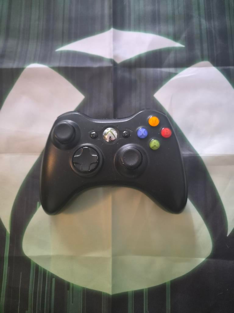 Nette Xbox 360 Controller (Zwart), Spelcomputers en Games, Verzenden, Zo goed als nieuw, Controller, Xbox Original