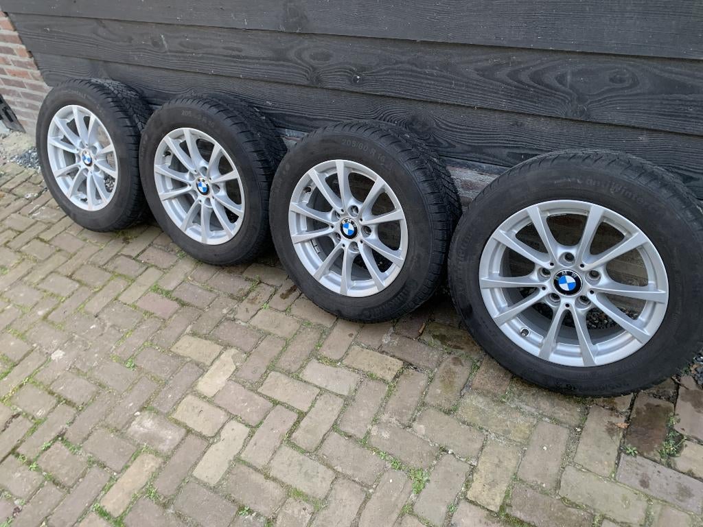 BMW velgen 16 inch- winterbanden, Ophalen, Gebruikt, Velg(en), 16 inch
