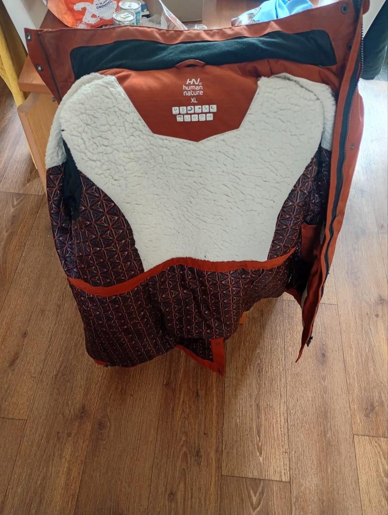 Human nature jas maat xl zgan, Kleding | Heren, Jassen | Winter, Ophalen, Zo goed als nieuw, Maat 56/58 (XL), Blauw