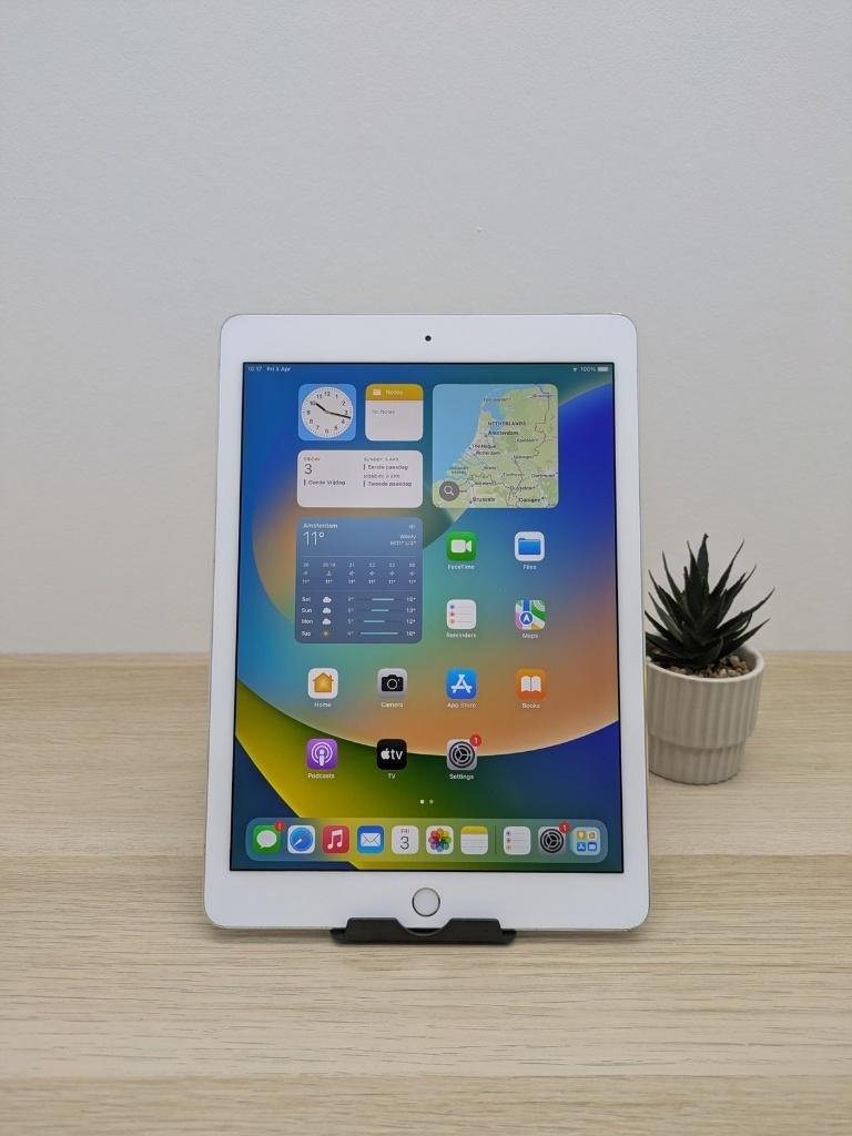 iPad Pro 9.7" 128GB Silver - 97% accu - Gebruikssporen, 10 inch, Apple, Ophalen of Verzenden, 128 GB