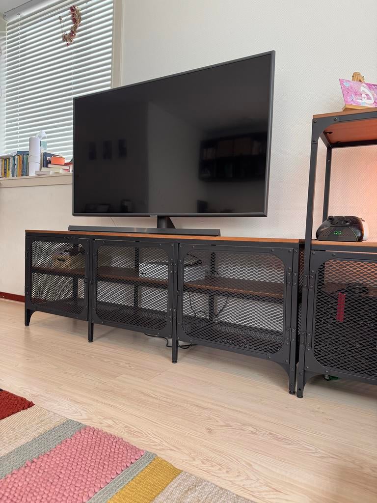 IKEA Fjalbo TV-meubel en opbergcombinatie, Ophalen, Zo goed als nieuw, 200 cm of meer, Minder dan 100 cm
