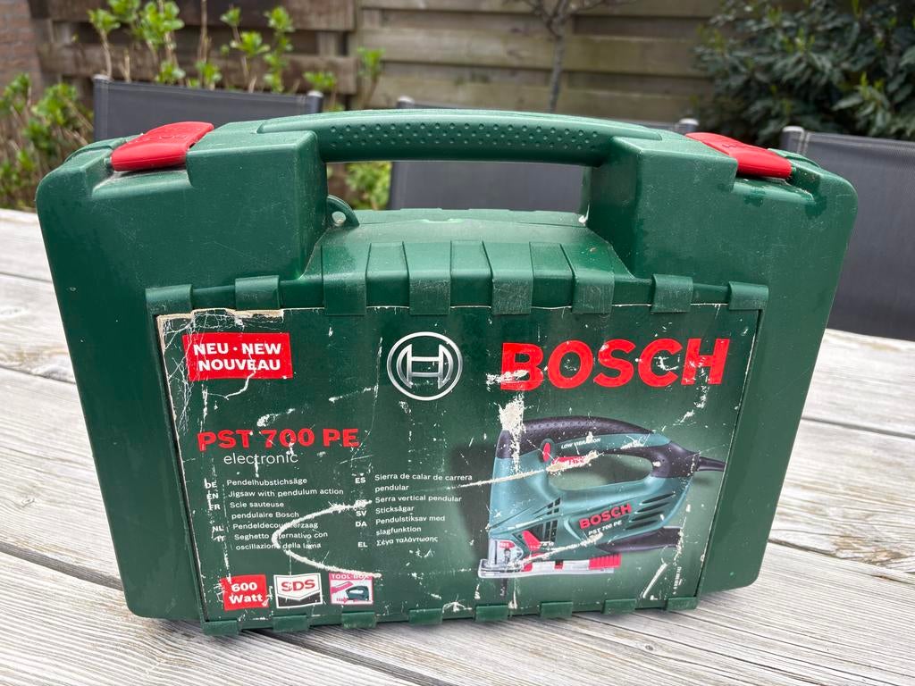 Bosch PST 700 PE decoupeerzaag, Doe-het-zelf en Verbouw, Gereedschap | Zaagmachines, Ophalen, Gebruikt, Decoupeerzaag, 600 tot 1200 watt