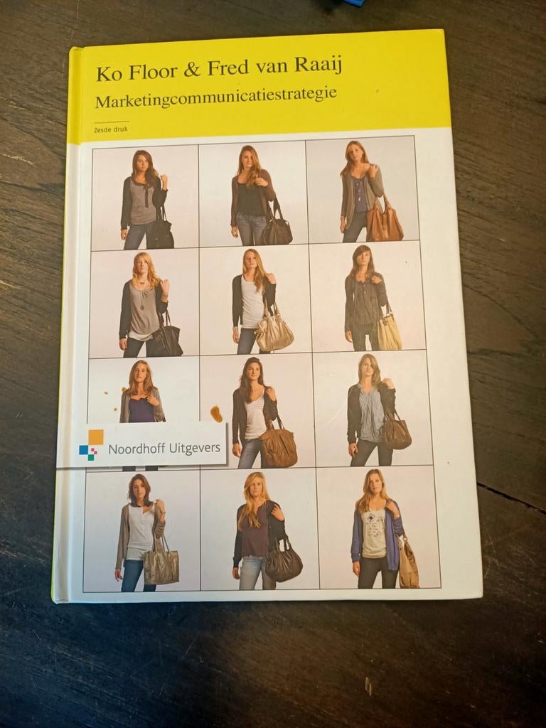 Marketingcommunicatiestrategie - Ko Floor & Fred van Raaij, Boeken, Economie, Management en Marketing, Zo goed als nieuw, Economie en Marketing