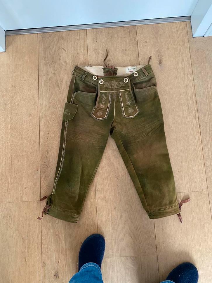 Lederhose Country Maddox maat s, Kleding | Heren, Carnavalskleding en Feestkleding, Zo goed als nieuw, Ophalen of Verzenden